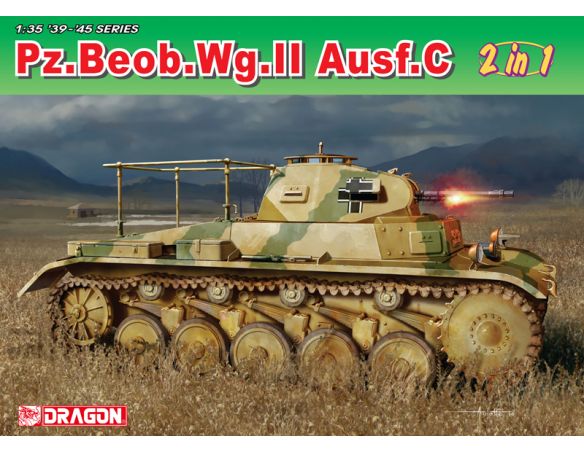Dragon D6812 PZ.BEOB WG.II AUSF A-C KIT 1:35 Modellino