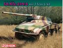 Dragon D6814 SD.KFZ.234 MIT 7,5 cm L/48 KIT 1:35 Modellino