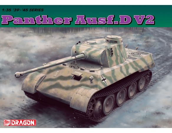 Dragon D6822 PANTHER AUSF.D V2 KIT 1:35 Modellino