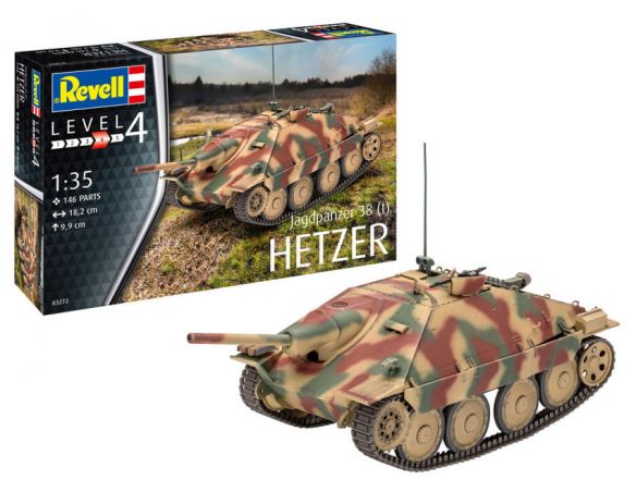 Revell RV03272 JAGDPANZER 38 t KIT 1:35 Modellino