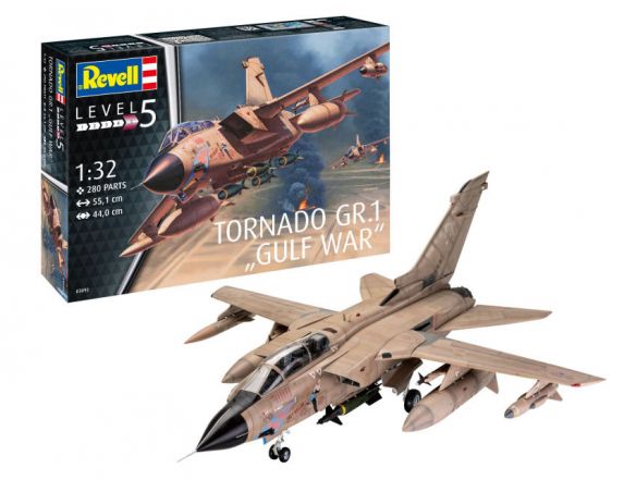 Revell RV03892 TORNADO GR MK.1 RAF GULF WAR KIT 1:32 Modellino