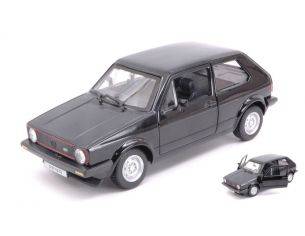 Bburago BU21089BK VW GOLF MK1 GTI BLACK 1:24 Modellino