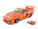 Norev NV187435 PORSCHE 935 JAGERMEISTER N.52 WINNER DRM ZOLDER 1977 M.SCHURTI 1:18 Modellino