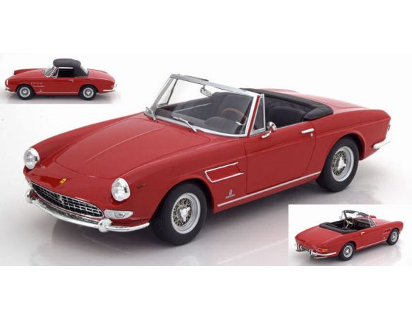 KK Scale KKDC180244 FERRARI 275 GTS/4 PININFARINA SPYDER 1964 RED 1:18 Modellino
