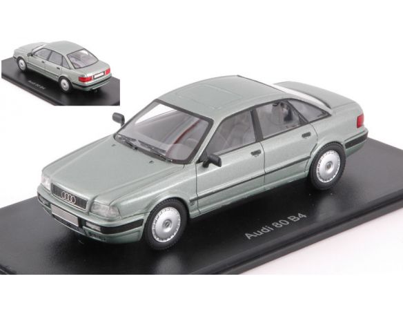 Neo Scale Models NEO43354 AUDI 80 (B4) 1992 LIGHT MET.GREEN 1:43 Modellino