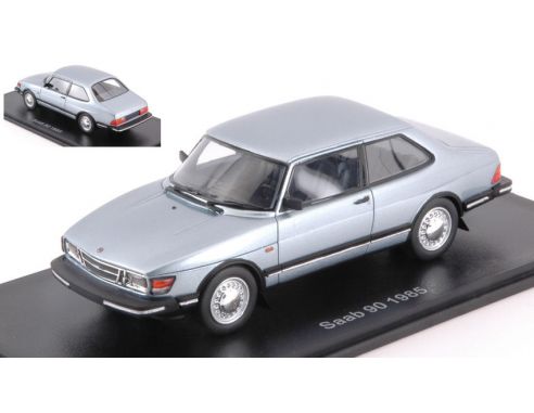 Neo Scale Models NEO43674 SAAB 90 1985 MET.LIGHT BLUE 1:43 Modellino