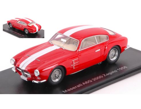 Neo Scale Models NEO45649 MASERATI AG6 2000 ZAGATO 1954 RED 1:43 Modellino