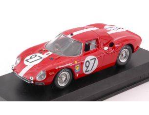 Best Model BT9025-2 FERRARI 250 LM N.27 6th LM 1965 A.BOLLER-D.SPOERRY 1:43 Modellino