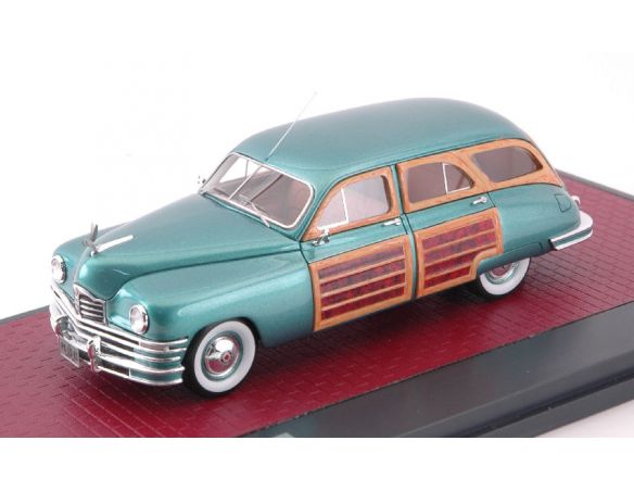 Matrix MX21601-062 PACKARD EIGHT STATION SEDAN 1949 METALLIC GREEN 1:43 Modellino