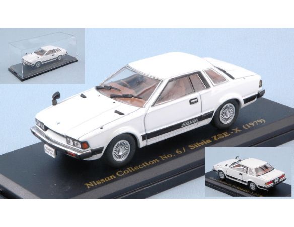 Paudi Model PD0006 NISSAN SILVIA ZSE-X 1979 WHITE 1:43 Modellino