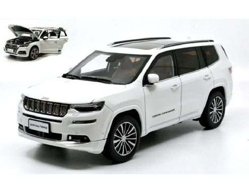 Paudi Model PD2521W JEEP COMMANDER 4x4 2018 WHITE 1:18 Modellino