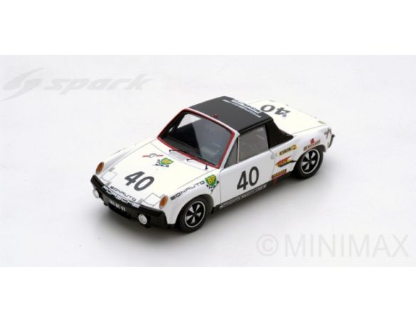 Spark Model S7506 PORSCHE 914/6 GT N.40 6th LM 1970 G.CHASSEUIL-C.BALLOT-LENA 1:43 Modellino