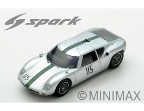 Spark Model SG374 LOLA MK VI GT N.115 1000 KM NURBURGRING 1963 T.MAGGS-B.OLTHOFF 1:43 Modellino