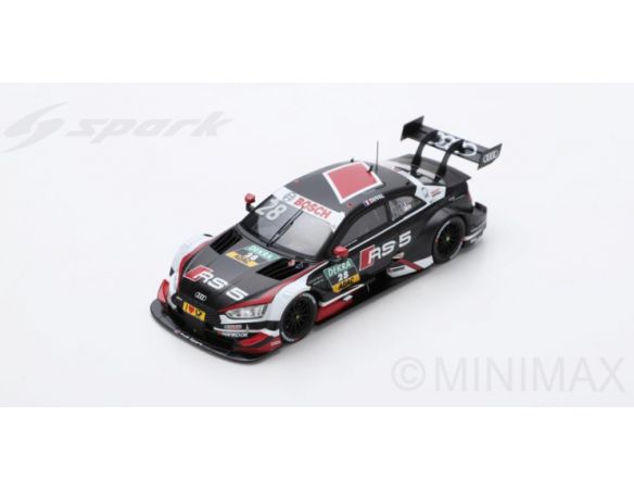 Spark Model SG435 AUDI RS 5 N.28 DTM 2018 LOIC DUVAL 1:43 Modellino