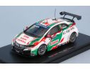 Ebbro EB45568 HONDA CIVIC CASTROL N.18 3rd WTCC 2016 T.MONTEIRO 1:43 Modellino