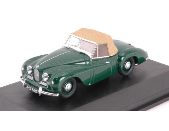 Oxford OXF43JUP001 JOWETT JUPITER SA SOFT TOP BRITISH RACING GREEN 1:43 Modellino