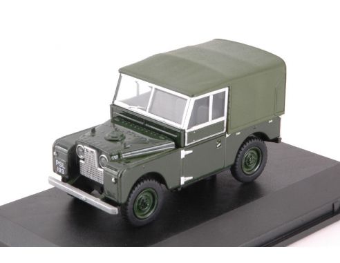 Oxford OXF43LAN188024 LAND ROVER SERIES I 88 SOFT TOP GREEN 1:43 Modellino