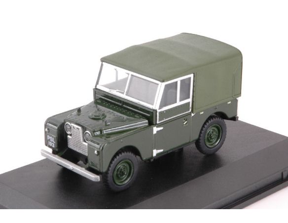Oxford OXF43LAN188024 LAND ROVER SERIES I 88 SOFT TOP GREEN 1:43 Modellino