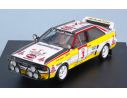 Trofeu TF1629 AUDI QUATTRO N.3 RETIRED SAFARI RALLY 1984 M.MOUTON-FABRIZIA PONS 1:43 Modellino