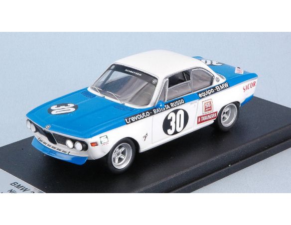 Trofeu TFRRAC12 BMW 2800 CS N.30 VILA REAL 1972 NICHA CABRAL 1:43 Modellino