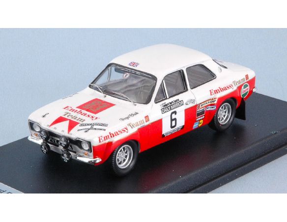 Trofeu TFRRUK02 FORD ESCORT MK1 RS 1600 N.6 11th R.A.C. RALLY 1971 J.PORTER-R.CLARK 1:43 Modellino