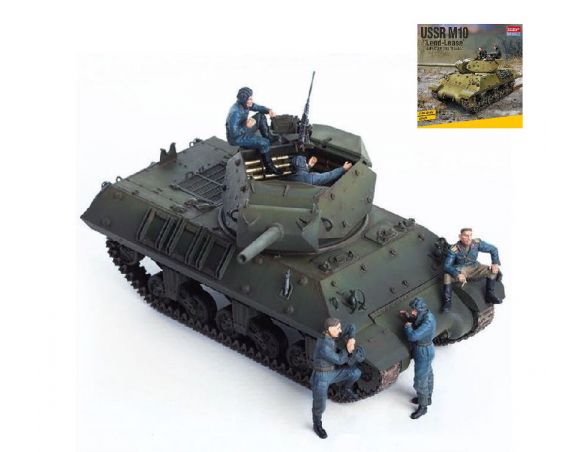 Accademy ACD13521 USSR M10 LEND LEASE KIT 1:35 Modellino