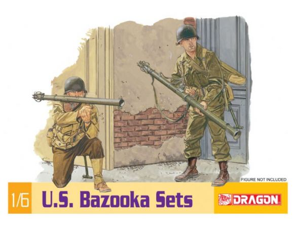 Dragon D75008 US BAZOOKA SET KIT 1:6 Modellino