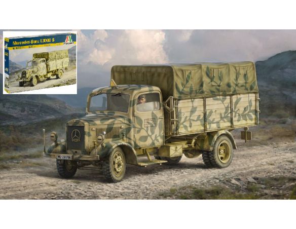 Italeri IT6558 MERCEDES L3000 KIT 1:35 Modellino