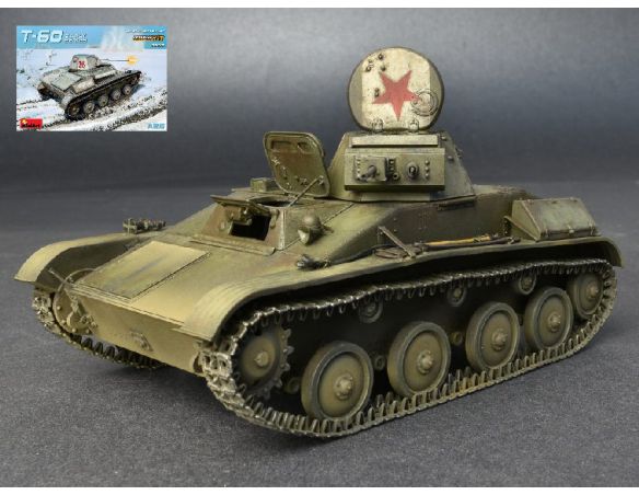 Miniart MIN35215 T-60 EARLY SERIES SOVIET LIGHT TANK INTERIOR KIT 1:35 Modellino