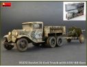 Miniart MIN35272 SOVIET 2t 6x4 TRUCK WITH 76 mm USV-BR GUN KIT 1:35 Modellino