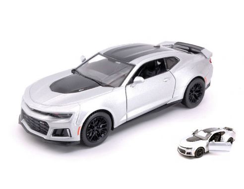 Motormax MTM79351S CHEVROLET CAMARO ZL1 2017 SILVER 1:24 Modellino