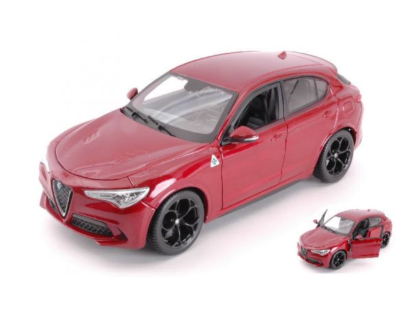 BBURAGO BU21086R ALFA ROMEO STELVIO RED 1:24 Modellino