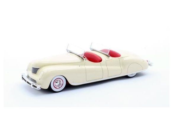MATRIX SCALE MODELS MX20303-021 CHRYSLER NEWPORT DUAL COWL PHAETON LEBARON CREAM 1:43 Modellino