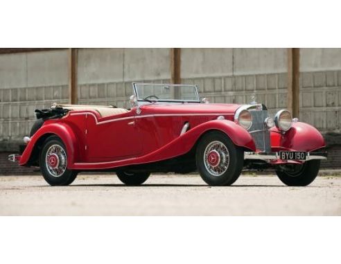 Matrix MX41302-141 MERCEDES 500K FOUR PASSENGER TOURER MAYFAIR N.23689 1934 1:43 Modellino