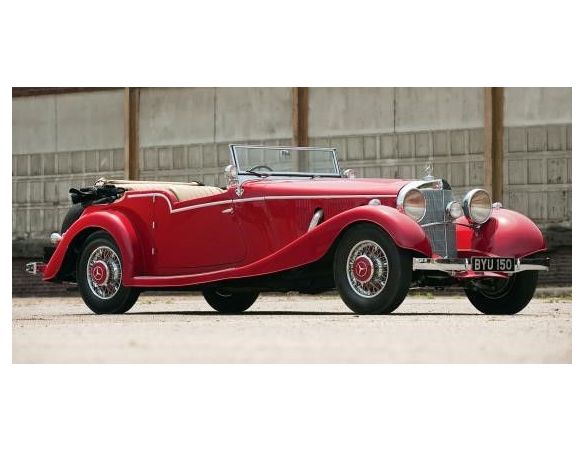 Matrix MX41302-141 MERCEDES 500K FOUR PASSENGER TOURER MAYFAIR N.23689 1934 1:43 Modellino