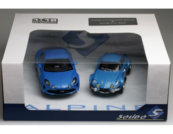 Solido SL180001 PACK ALPINE 2017 & ALPINE 1800S 1:18 Modellino
