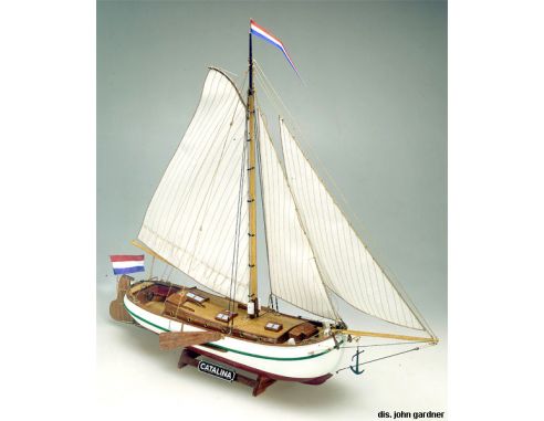 Mini Mamoli MV51 Catalina Yatch olandese Kit Navi 1:35 Modellino