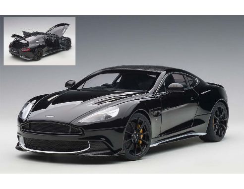 Auto Art / Gateway AA70271 ASTON MARTIN VANQUISH S 2017 ONYX BLACK/WHITE ACCENTS 1:18 Modellino