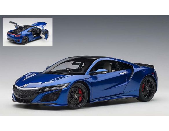 Auto Art / Gateway AA73234 HONDA NSX (NC1) 2016 NOUVELLE BLUE PEARL 1:18 Modellino