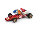 Brumm BM0171CHU FERRARI 312 F 1 J.ICKX 1968 N.26 WINNER FRANCE GP + DRIVER + UMBR.1:43 Modellino