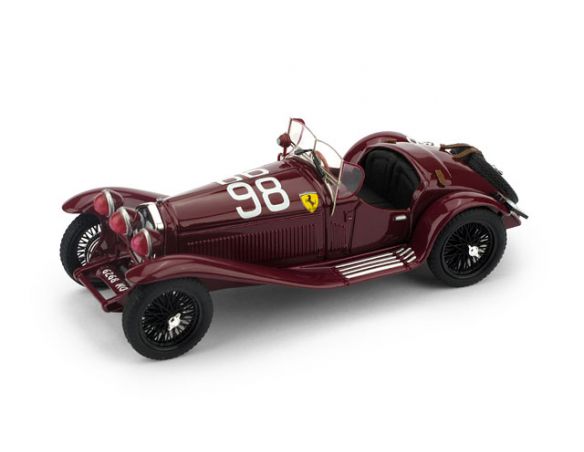 Brumm BM0638 ALFA ROMEO 2300 N.98 WINNER MM 1933 T.NUVOLARI-G.B.GUIDOTTI 1:43 Modellino