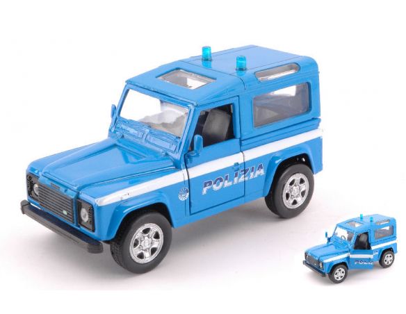 New Ray NY50983DF LAND ROVER DEFENDER POLIZIA 1:32 Modellino