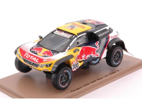 Spark Model S5620 PEUGEOT 3008 DKR MAXI N.300 4th DAKAR 2018 S.PETERHANSEL.P.COTTRET 1:43 Modellino