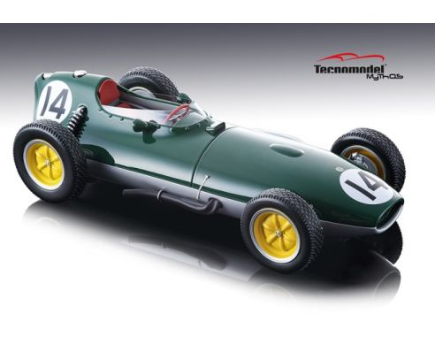 Tecnomodel TMD18123C LOTUS 16 GRAHAM HILL 1959 N.14 7th DUTCH GP 1:18 Modellino