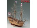 Corel SM 41 Brigantino a palo inglese Endeavour Kit Nave in legno 1:50 Modellino