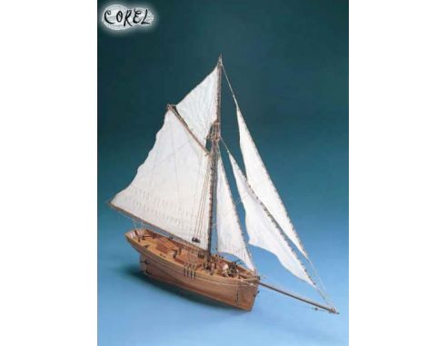 Corel SM 37 Shenandoah - Cutter americano 1864 Kit Nave in legno 1:50 Modellino