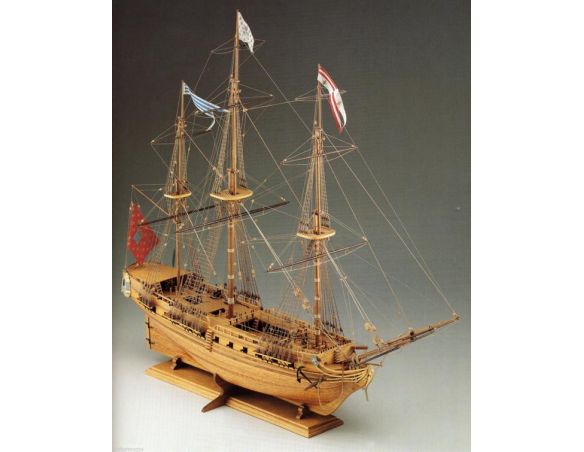 Corel SM 14 Sirene -  Fregata francese 1755 Kit Nave in legno 1:75 Modellino