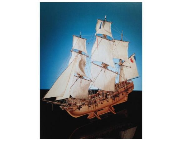 Corel SM 50 Tonnant - Corvetta corsara del XVIII Kit Nave in legno 1:50 Modellino