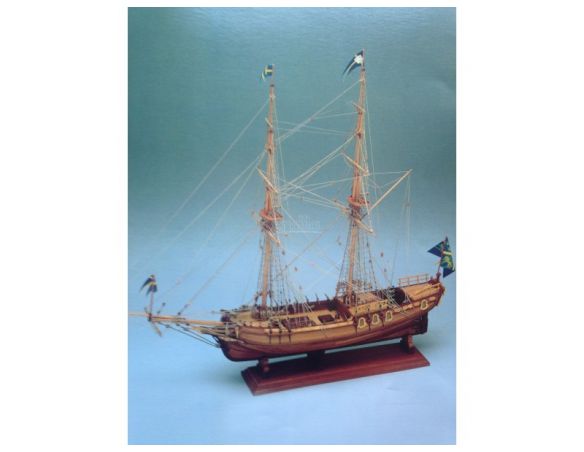 Corel SM 20 Amphion - Yacht armato svedese Kit Nave in legno 1:50 Modellino