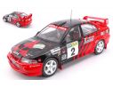 Triple 9 T9-1800210 MITSUBISHI LANCER EVO VI N.2 WINNER CAMBERRA 1999 KATAOKA-H.AYASHI 1:18 Modellino